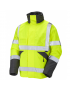 Leo Workwear - J02 Bickington Class 3 Superior Bomber Jacket - Yellow - 2020ppe