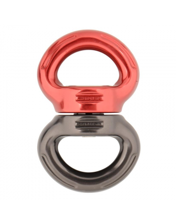 DMM - SW200 Axis Swivel Large - Titanium/Red - 2020ppe