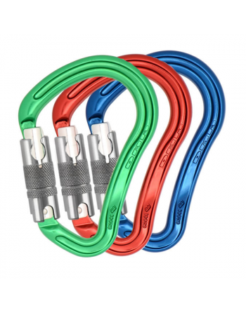 DMM - 30kN boa HMS Locksafe - 3 Pack - Blue/Red/Green - 2020ppe