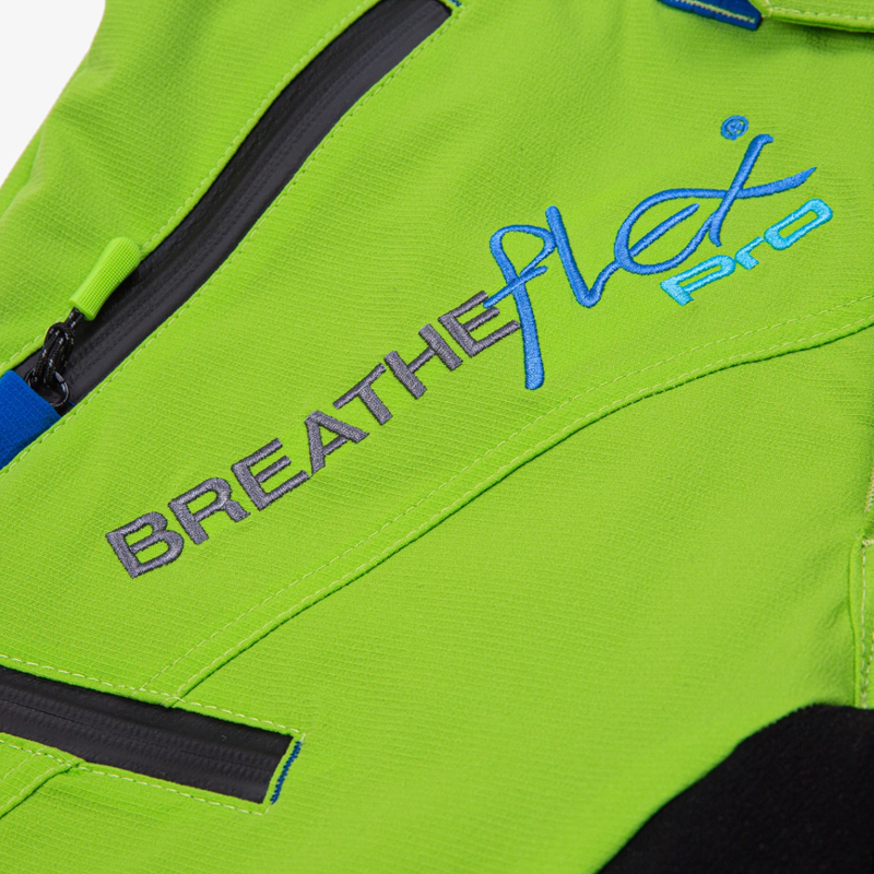 Arbortec Breatheflex Pro Type C Class 1 Chainsaw Trousers - Lime