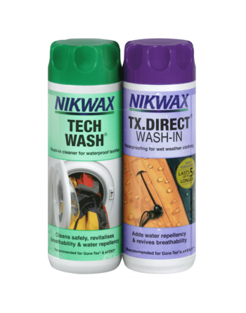 Arbortec - AT019 NIKWAX Cleaning and Waterproof Twin pack - 300ml - 2020ppe
