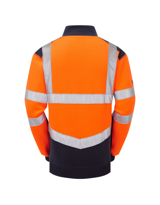 LeoWorkWear - Orange Safety Work Sweatshirt - 2020ppe