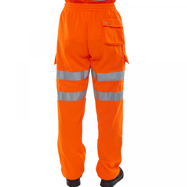 B Seen - Jogging Bottoms - Hi Viz Orange - 2020ppe 2
