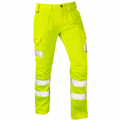 Leo Workwear - CT04 Kingford Cargo Stretch Trousers - Orange - 2020ppe