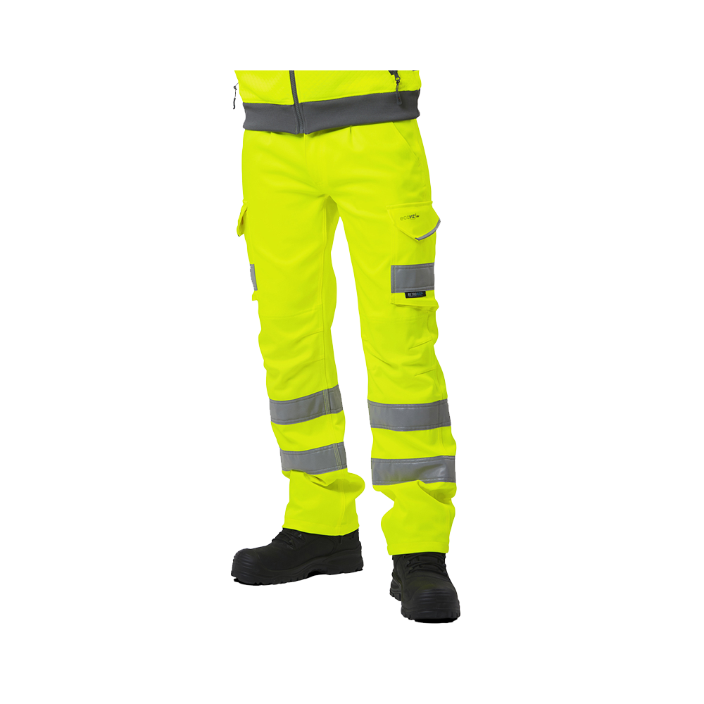 Leo Workwear - CT04 Kingford Cargo Stretch Trousers - Orange - 2020ppe