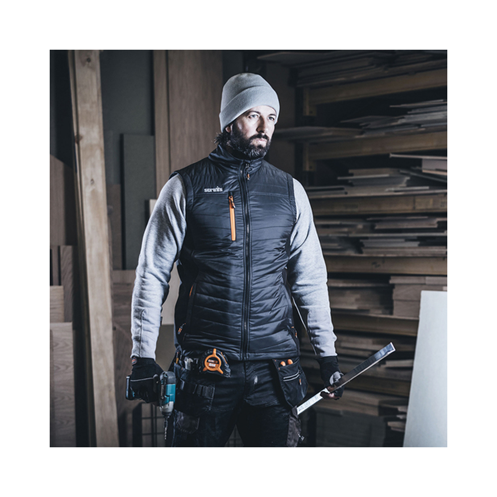 Scruffs Trade Black Bodywarmer