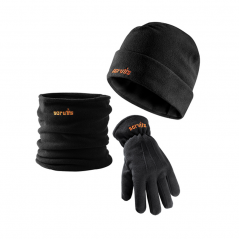 Scruffs Winter Essentials Pack - One Size - Black - 2020ppe