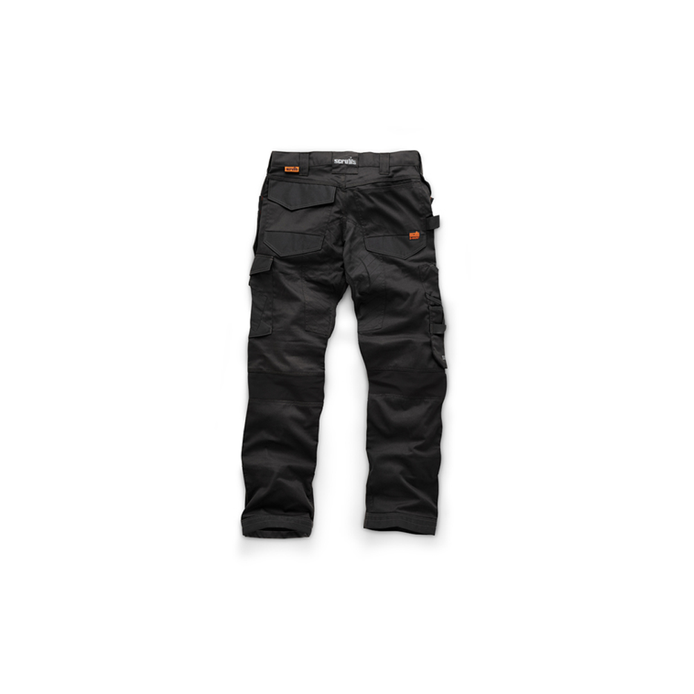 Scruffs Trade Flex Holster Pocket Trousers Black - 2020ppe