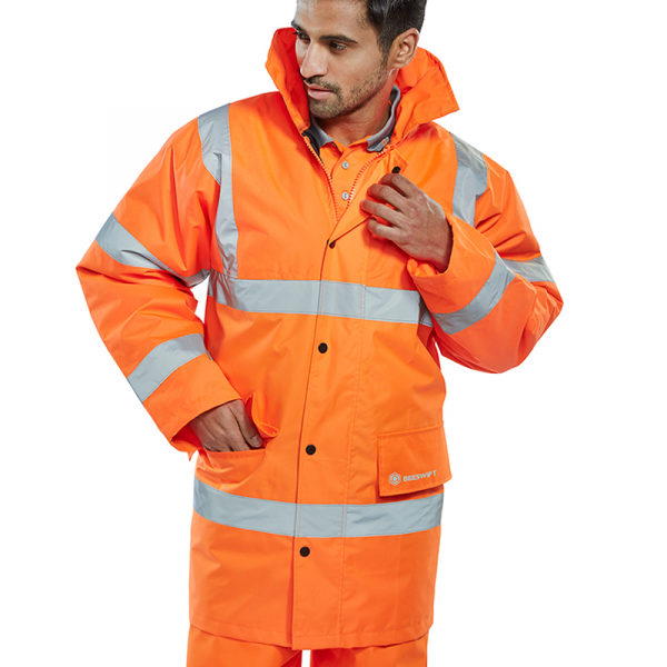 CTJENGOR - High Visibility Traffic Jacket - Orange - 2020ppe 2