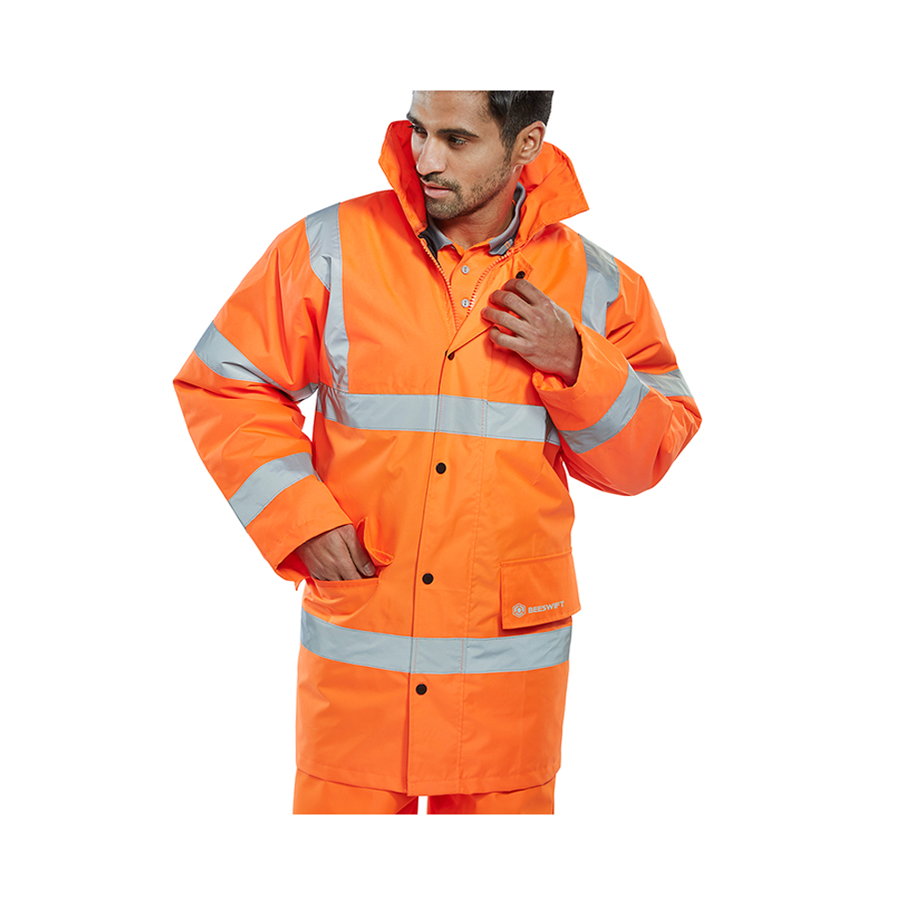 CTJENGOR - High Visibility Traffic Jacket - Orange - 2020ppe