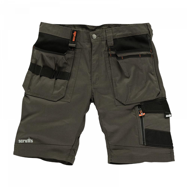 Scruffs Trade Shorts Slate