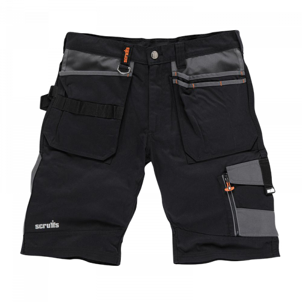Scruffs Trade Shorts Black