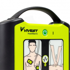 Vivest Power Beat Semi Auto Aed X1 Black- REDUCED TO CLEAR LOW PRICE