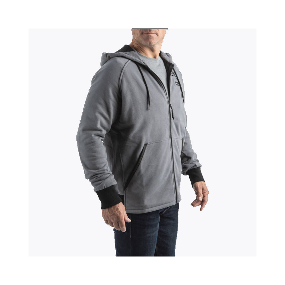 Milwaukee Heated Hoodie | Milwaukee M12 Heated Hoodie - Grey/Black