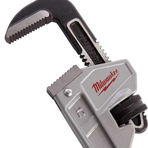 Milwaukee 12" Aluminium Pipe Wrench 48227212 2