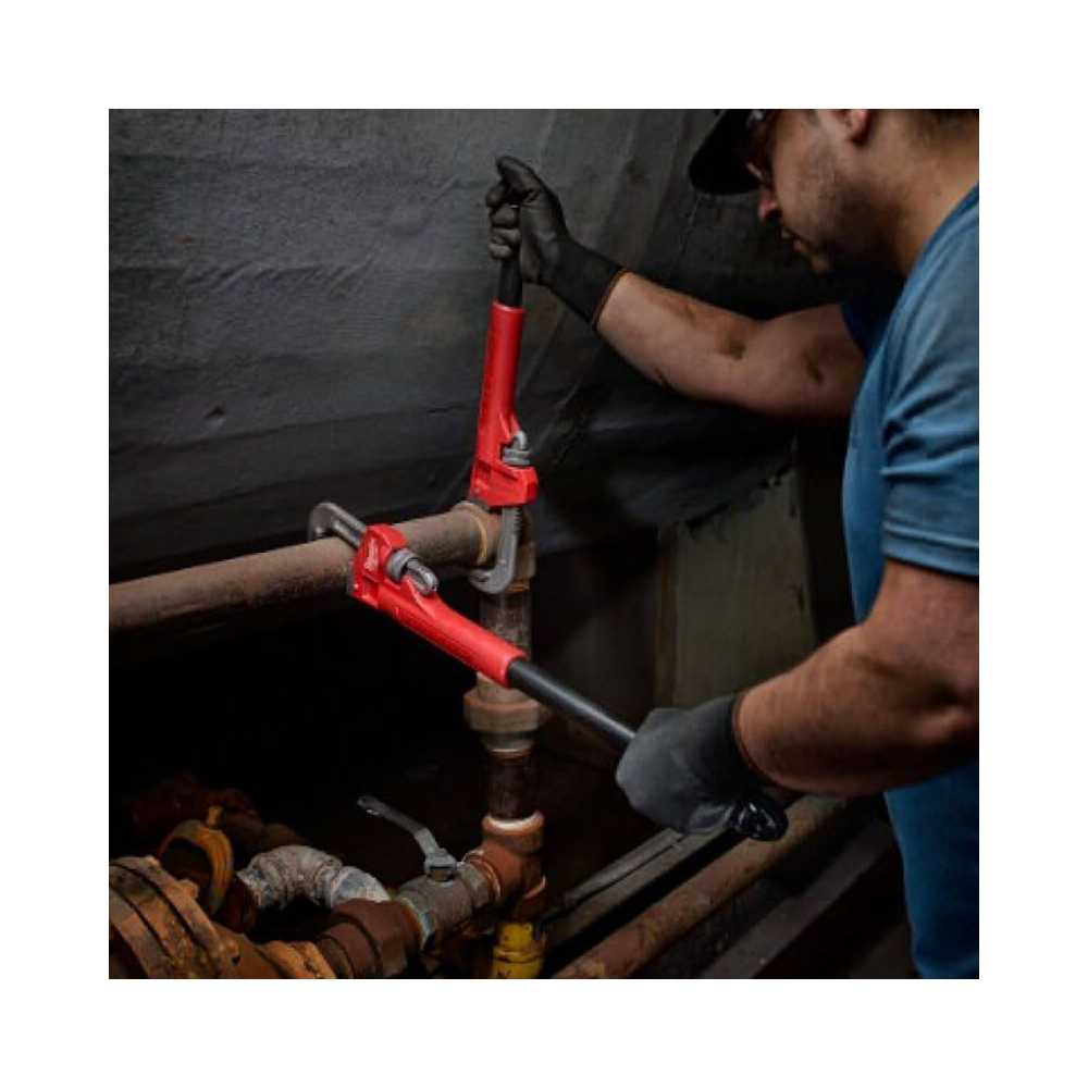 Milwaukee Cheater™ Steel Pipe Wrench