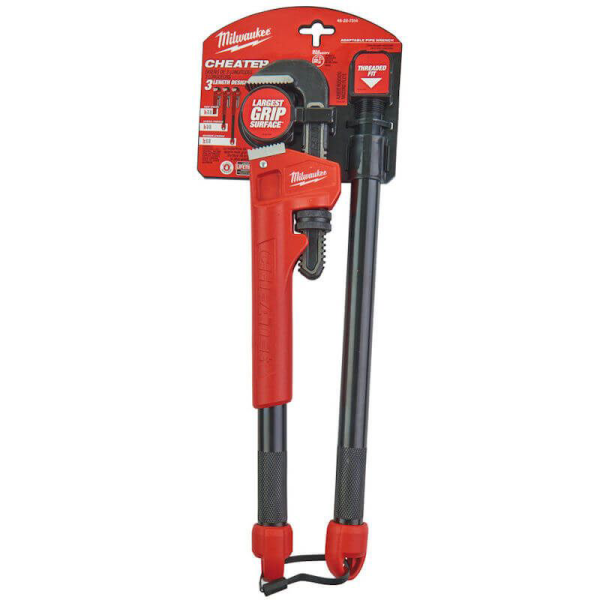 Milwaukee Cheater™ Steel Pipe Wrench 48227314 2