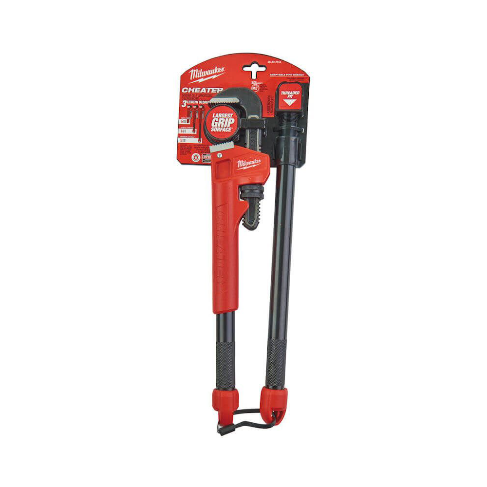 Milwaukee Cheater™ Steel Pipe Wrench 48227314