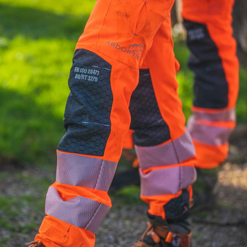 Arbortec Breatheflex Pro Type A Class 1 Chainsaw Trousers - Hi-Vis Orange