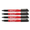 Milwaukee INKZALL™ Fine Tip Markers - 4pk 48223154