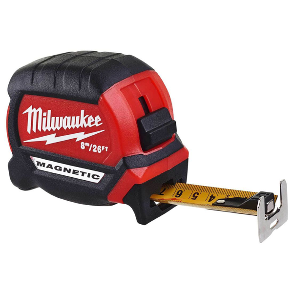 Milwaukee Premium Magnetic Tape 8m/26ft 4932464603 2