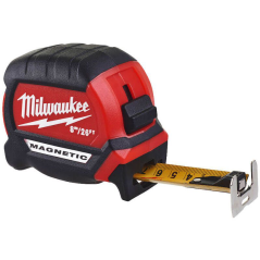 Milwaukee Premium Magnetic Tape 8m/26ft 4932464603 Milwaukee Premium Magnetic Tape 8m/26ft 4932464603