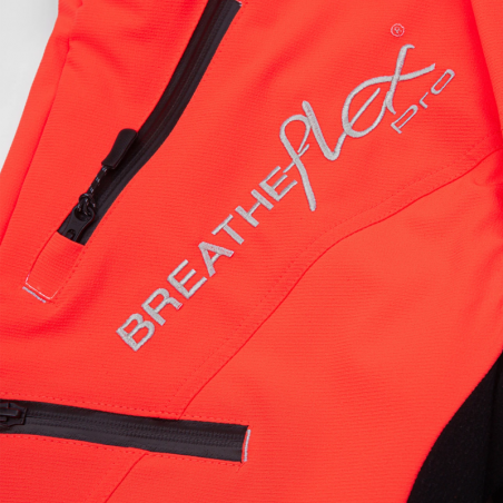 ATHV4070 Arbortec Breatheflex Pro Type C Class 1 Chainsaw Trousers - Hi-Vis Pockets and Zips