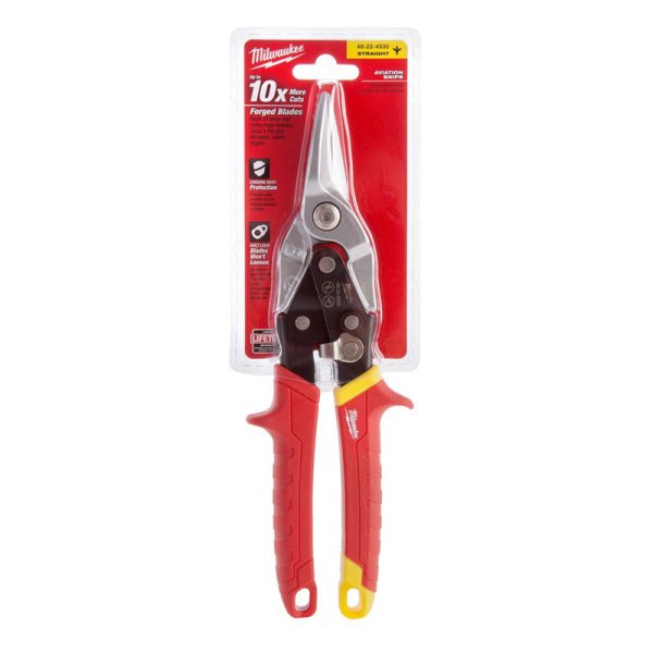 Milwaukee Aviation Snips Straight Cut 48224530 2