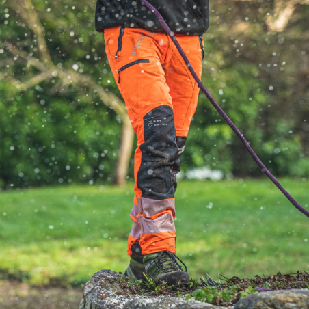 Arbortec Breatheflex Pro Hi Vis Chainsaw Trousers Class 1