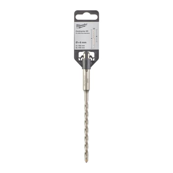Milwaukee SDS+ CONTRACTOR 6mm x 160mm - 1 pc 4932471218 2