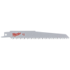 Milwaukee 48001075 150mm X 6TPI Reciprocating Sawzall Blades – 3 pack