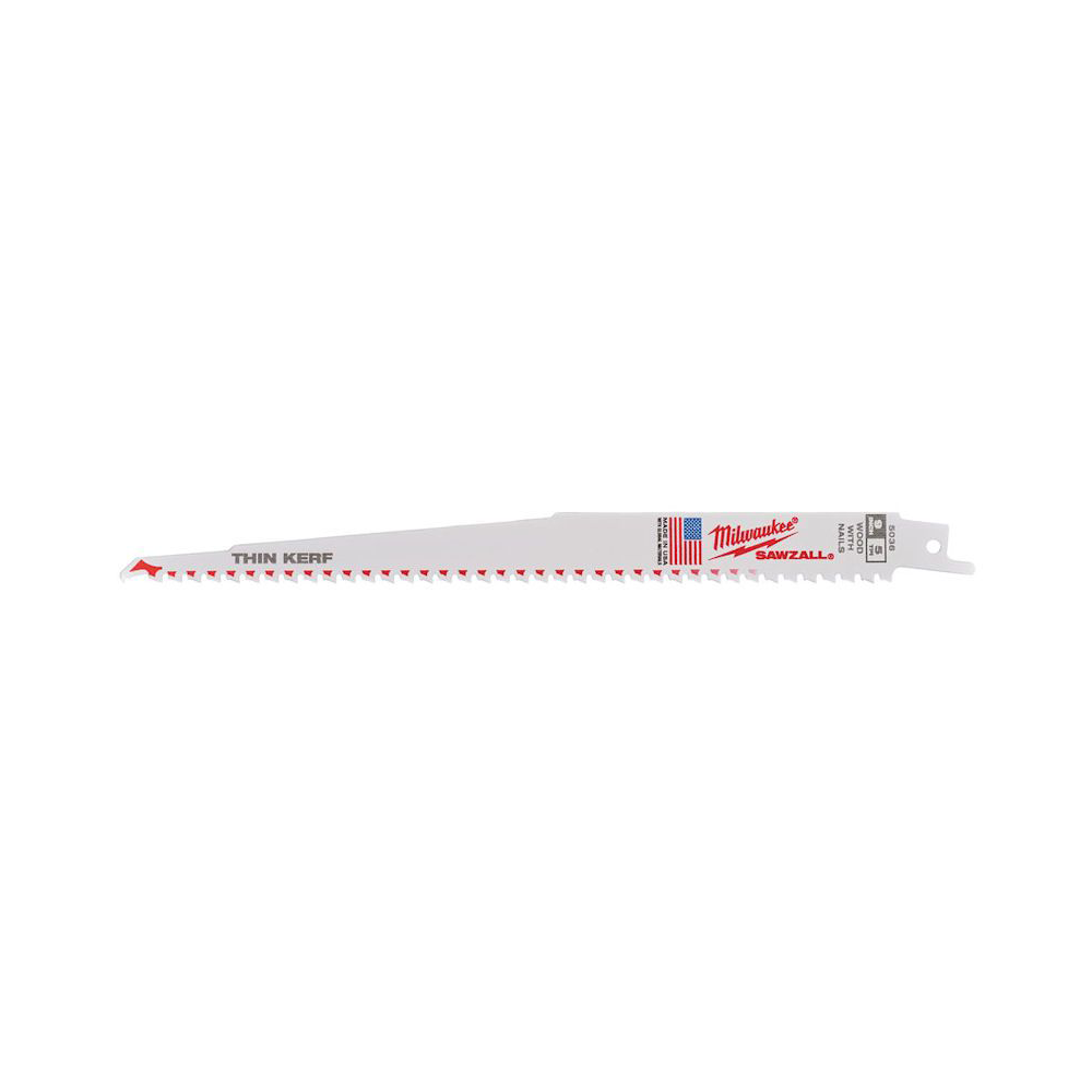 Milwaukee Sawzall Blade For Reciprocating Saws 230mm x 5tpi 5 pack 48475036