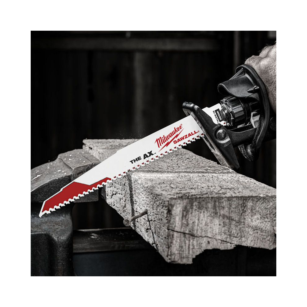 Milwaukee Sawzall Blade AX For Reciprocating Saws 230mm x 5tpi 5 pack 48005026