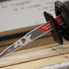 Milwaukee Sawzall Blade For Reciprocating Saws TCT AX 230mm x 5tpi-1pack 48005226