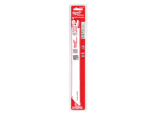 Milwaukee Sawzall Blade For Reciprocating Saws 230mm x 18tpi 5 pack 48005188
