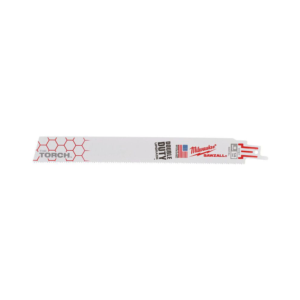 Milwaukee Sawzall Blade For Reciprocating Saws TORCH 230mm x 14tpi 5 pack 48005787