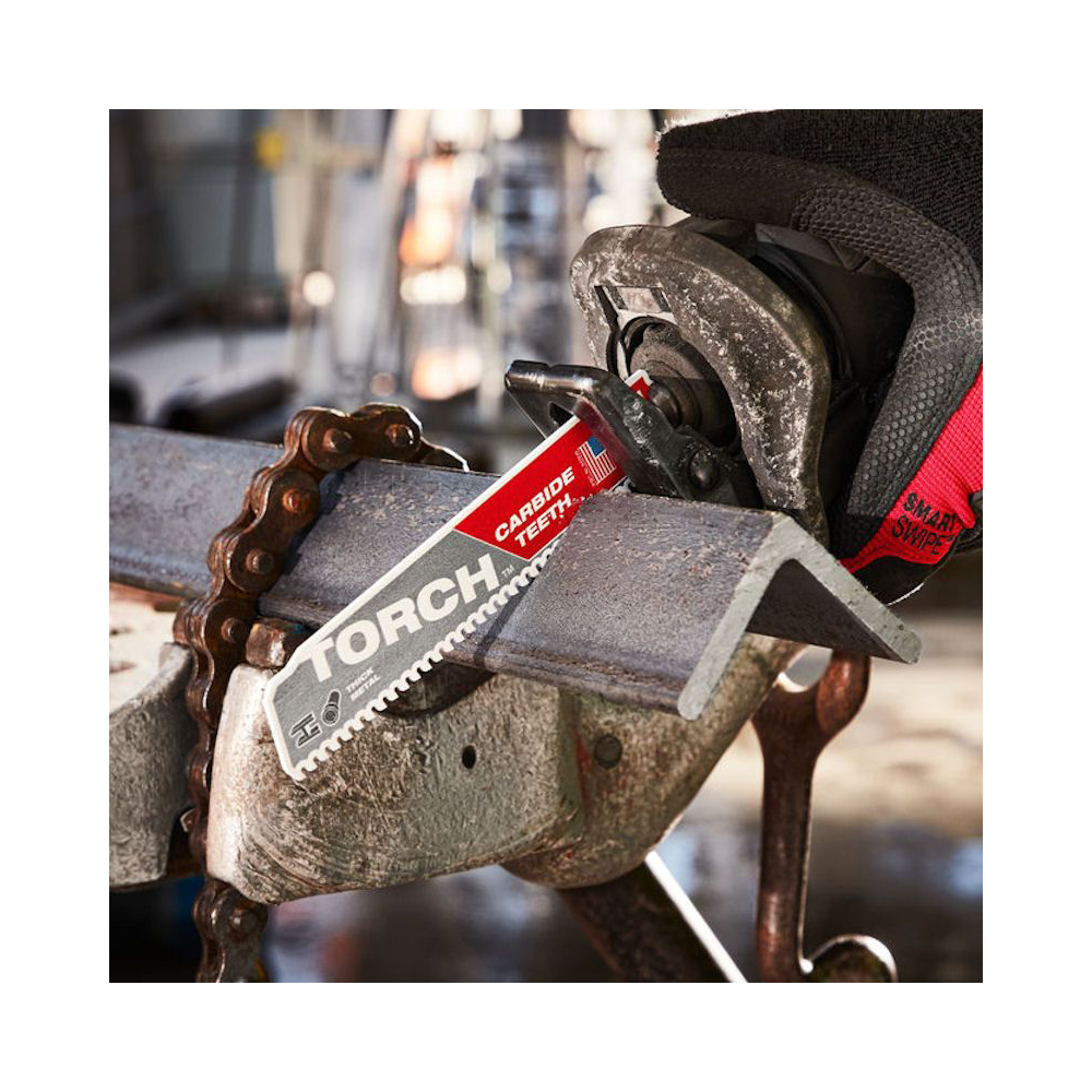 Milwaukee Sawzall Blade For Reciprocating Saws TCT TORCH 230mm x 8tpi 1pack 48005202