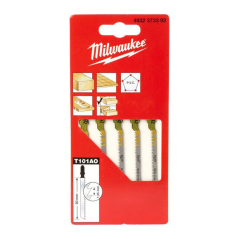 Milwaukee Jigsaw Blade 50mm x 1.3mm T101AO 5pc 4932373392