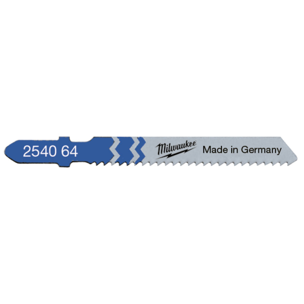 Milwaukee Jigsaw Blade 55mm x 2mm T118B - 5pc 4932254064 2