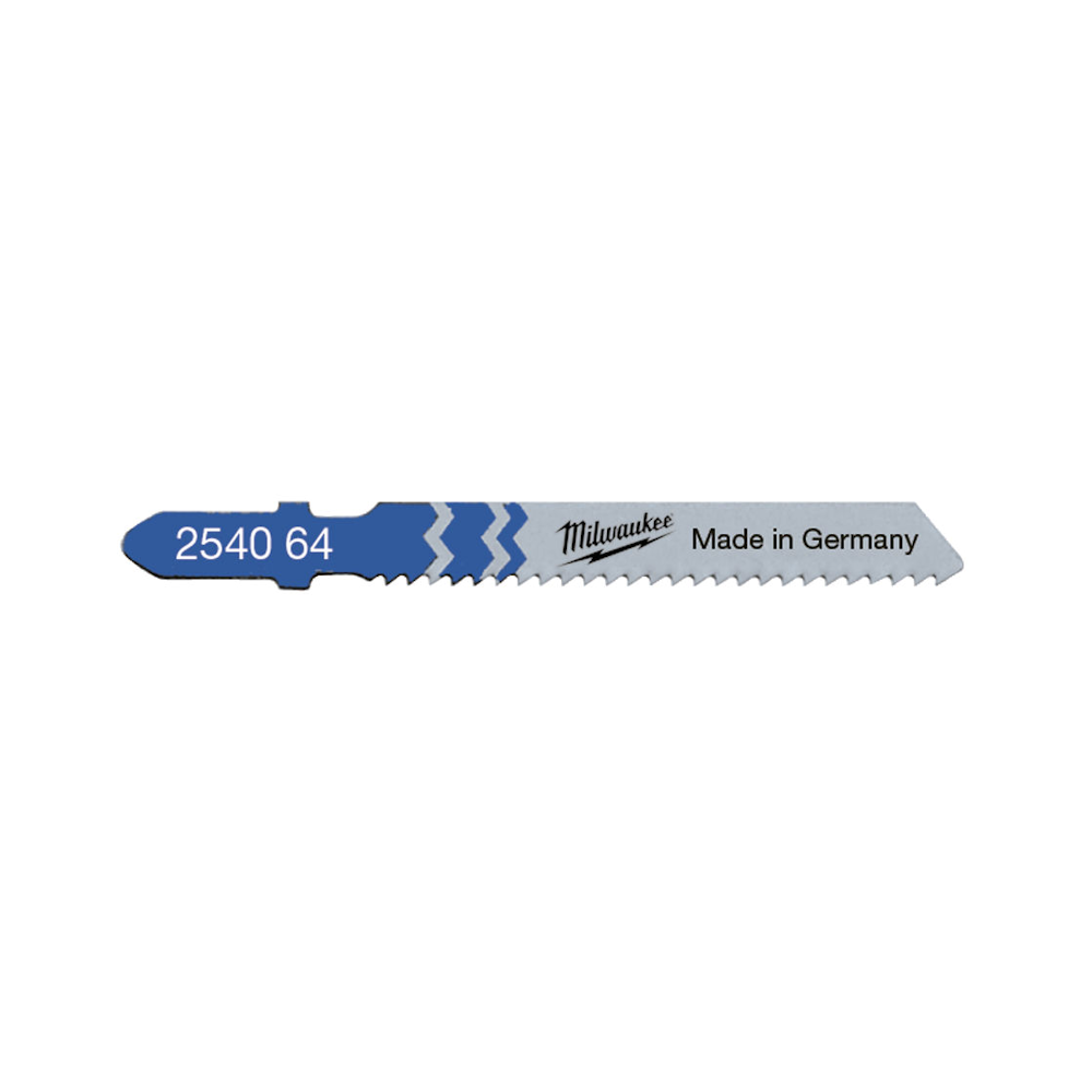 Milwaukee Jigsaw Blade 55mm x 2mm T118B - 5pc 4932254064