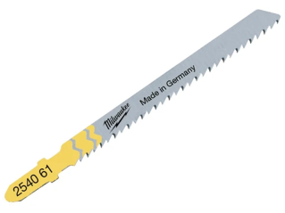Milwaukee Jigsaw Blade 75mm x 2.5mm T101B - 5pc 4932254061