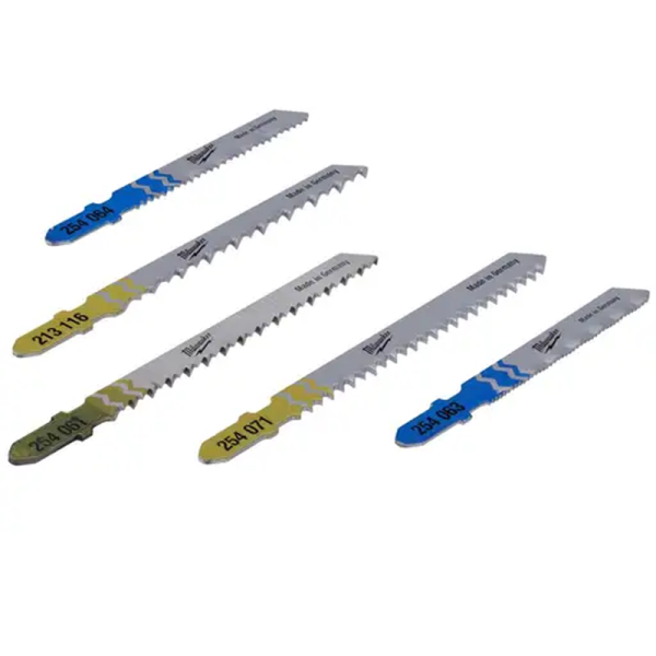 Milwaukee Jigsaw Blade Wood and Metal Set 1 - 5pc 4932345825 2