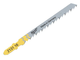 Milwaukee Jigsaw Blade 75mm x 4mm T144D - 5pc 4932213116