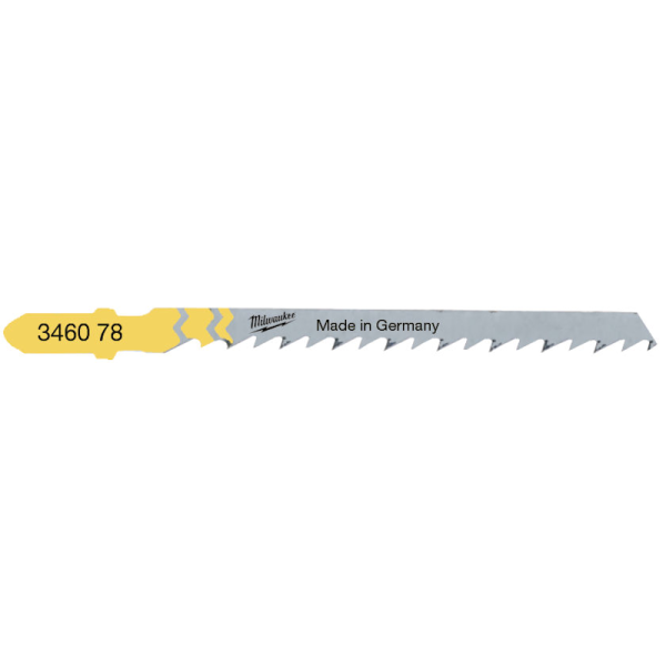 Milwaukee Jigsaw Blade 75mm x 4mm T244D - 5pc 4932346078 2