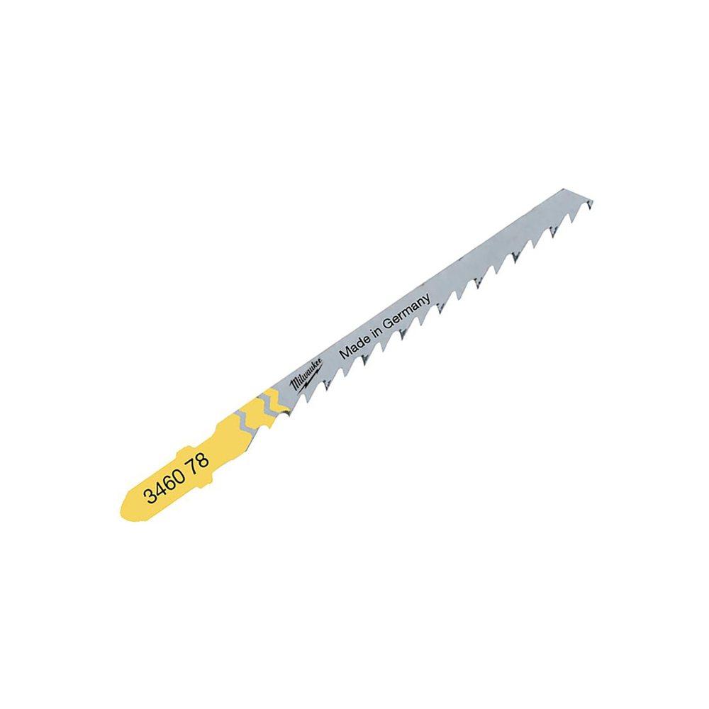 Milwaukee Jigsaw Blade 75mm x 4mm T244D - 5pc 4932346078