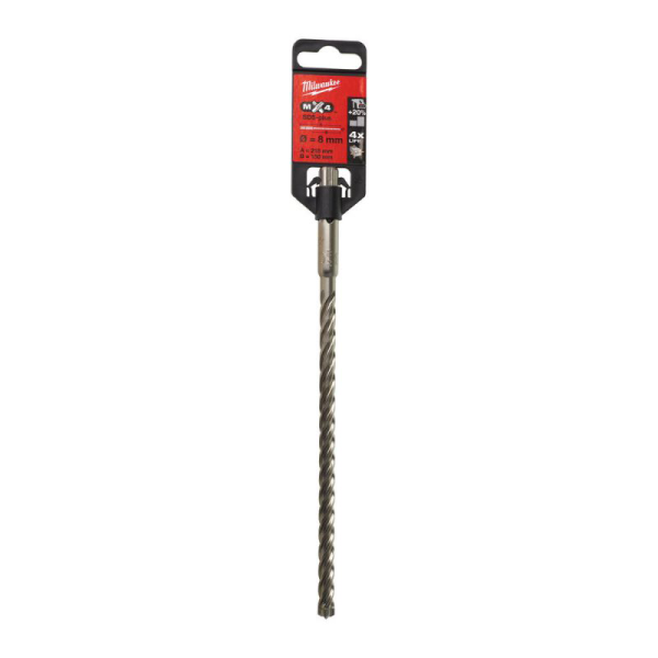 Milwaukee SDS+ MX4 8mm x 215mm - 1pc 4932352023 2