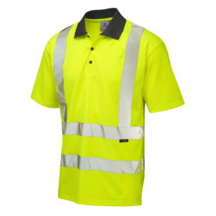 Leo ROCKHAM Class 2 Coolviz Polo Shirt (EcoViz) Yellow