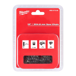 Milwaukee 12" Chainsaw Chain 4932471385 2