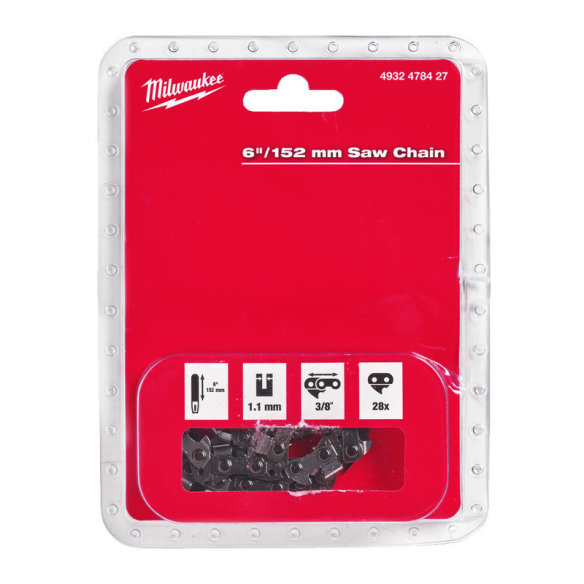 Milwaukee 6" Chainsaw Chain 4932478427