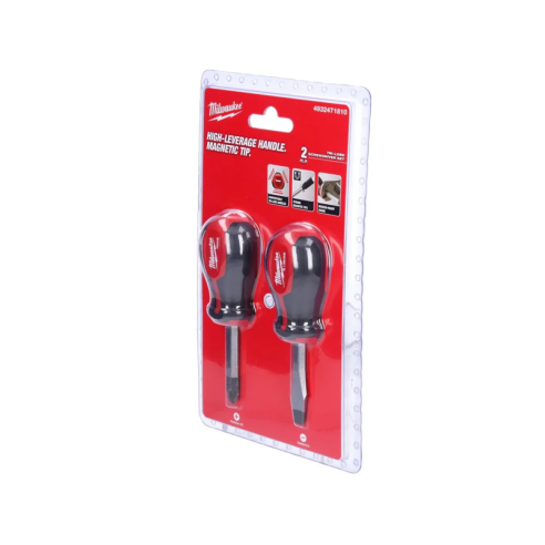 Milwaukee 2 Piece Tri-Lobe Stubby Screwdriver Set 4932471810